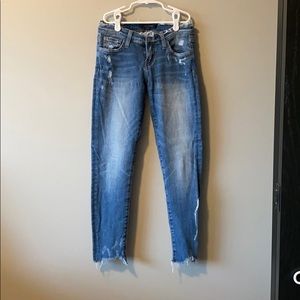 Flying Monkey low rise ankle skinny